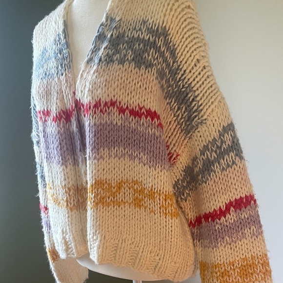 Anthropologie Multicolor Knit Cardigan - Picture 4 of 9